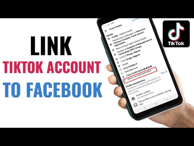 How To Link Tiktok Account To Facebook