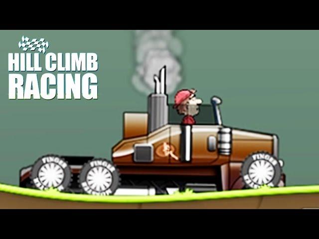 Hill Climb Racing Ежедневный ЧЕЛЛЕНДЖ АТОМНАЯ СТАНЦИЯ на ГРУЗОВИКЕ Мультяшная игра про машинки гонки