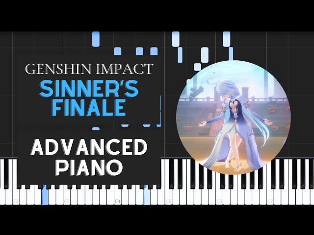 Sinner's Finale (Advanced Piano Tutorial) - Genshin Impact