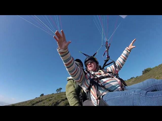 Frankie Hang gliding Cape Town, South Africa, May 2023