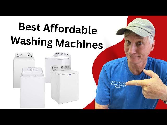 How To Choose Affordable Washing Machines: Top 4 Picks with Chip