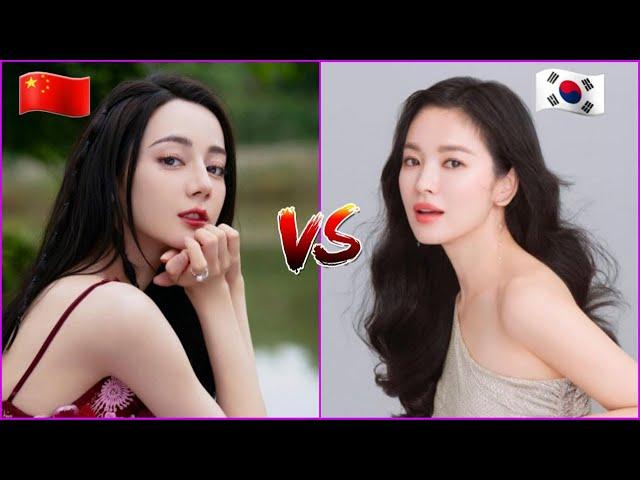 Top16 Most Beautiful Chinese Actresses VS Korean Actresses (2023)