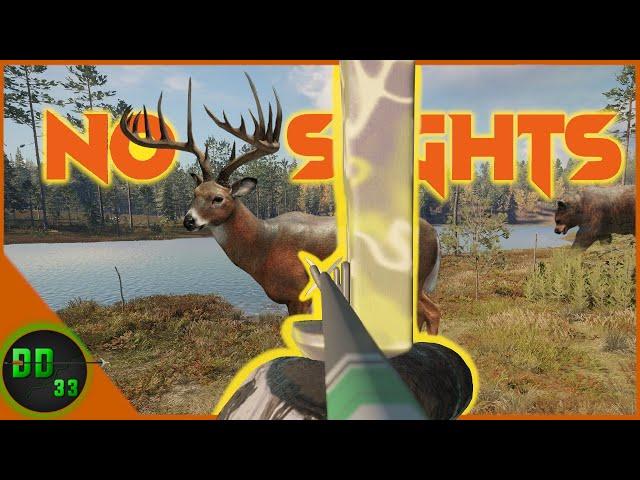 Hunting With The New RECURVE  BOW!! Call Of The Wild