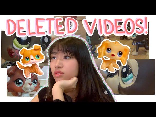 Lps : reacting to my DELETED VIDEOS!