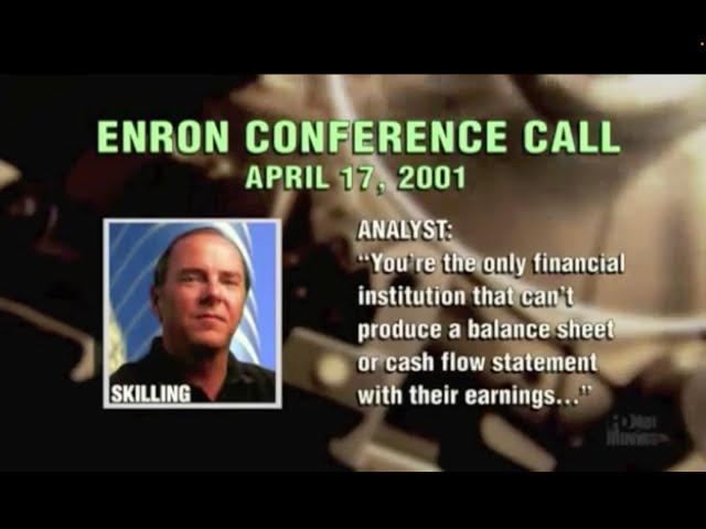 Why Can't Enron Put Out a Balance Sheet with Earnings, Jeff?