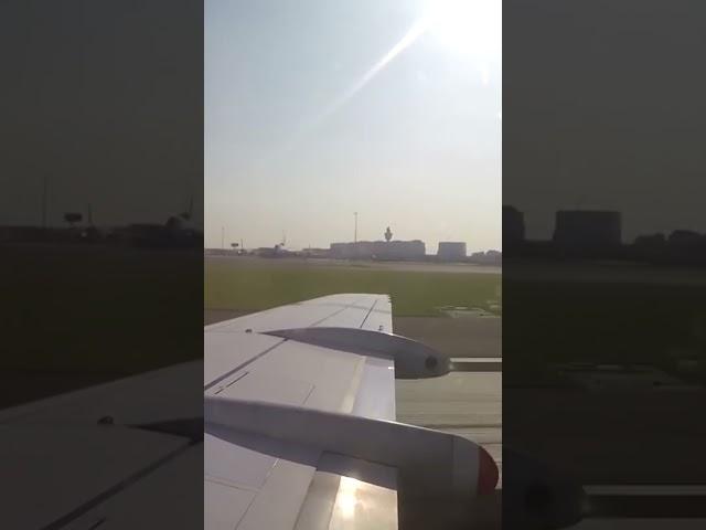 On Board  Fokker 70 take off