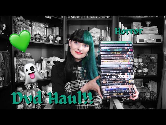 Horror dvd collection update // Haul Video 