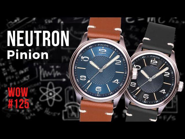 Great Find! Pinion Neutron Dress Watch With Guilloché Dial // Watch of the Week. Review #125