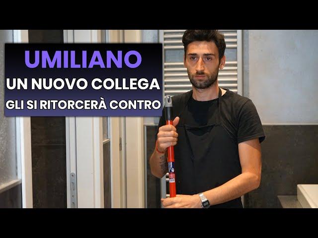 Umiliano un Nuovo Collega Gli si Ritorcerà Contro Immediatamente