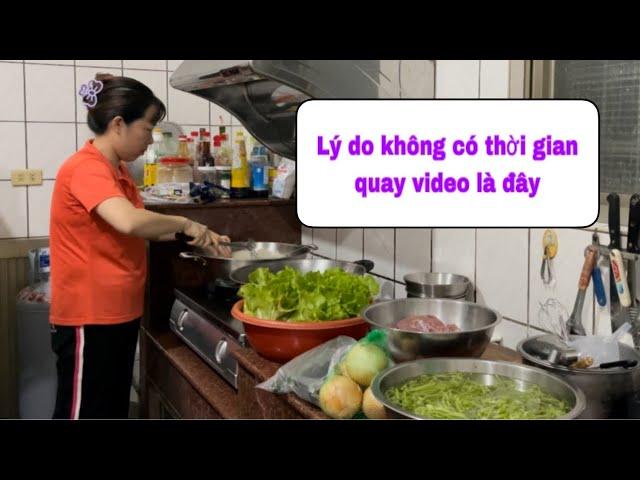 Lý do không có thời gian quay video @thaophuongcuocsongDaiLoan