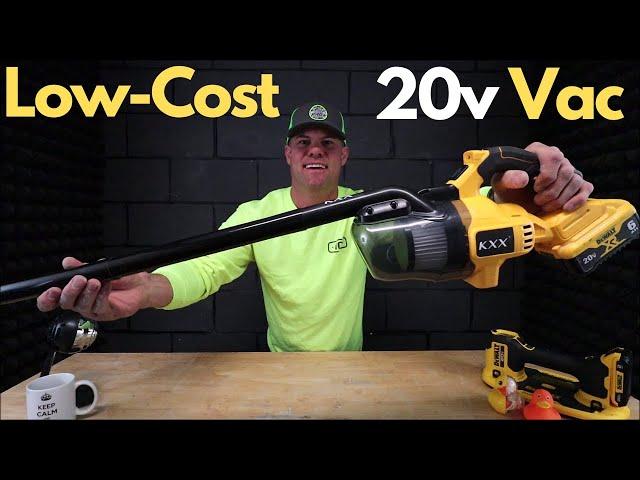 Budget 20v Cordless Vac for DeWalt or Makita!