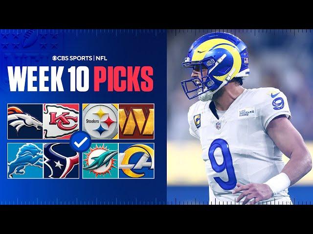 NFL Predictions and Best Bets For EVERY Week 10 Game [Dolphins at Rams & MORE]