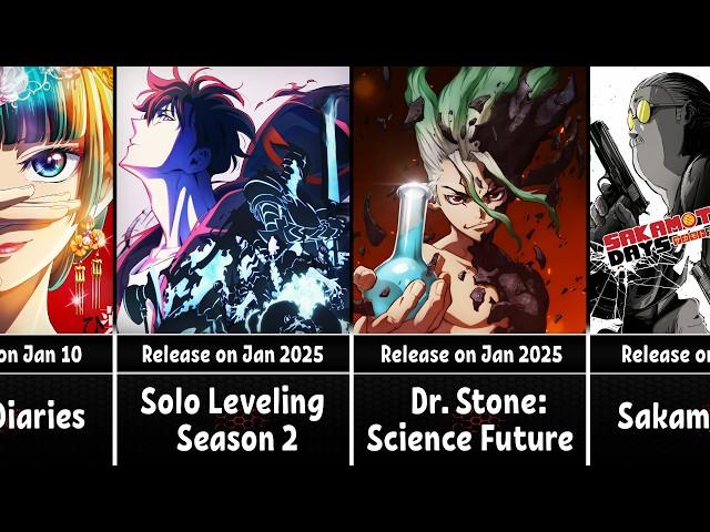 All Upcoming Anime of Winter 2025