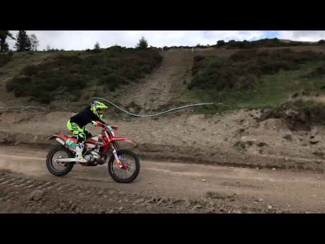 ktm 300exc  on mx track