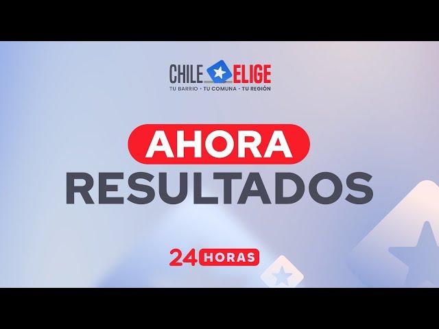 EN VIVO | RESULTADOS "Chile Elige" Elecciones 2024 - Segunda vuelta Gobernadores Regionales ️