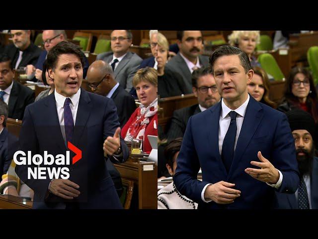 "He doesn't know": Poilievre challenges Trudeau on size of Canada's federal deficit