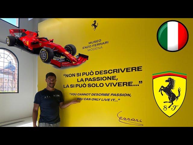 We Went To The Enzo Ferrari Museum In Modena, Italy