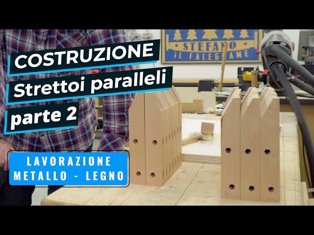 COSTRUIRE UNO STRETTOIO PARALLELO - Lavorazione del legno CNC parte 2 di 3