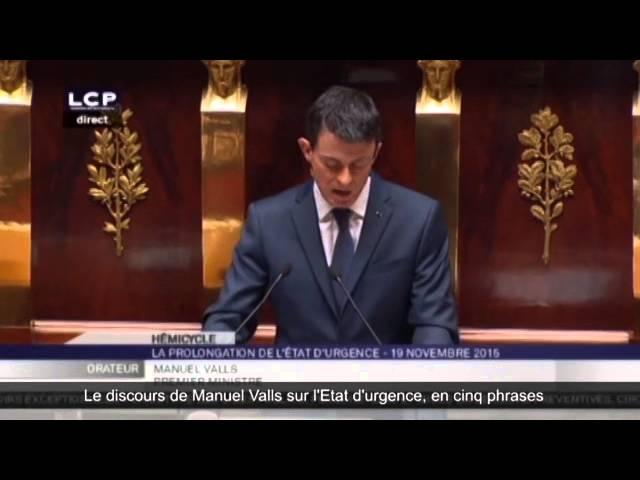 Valls: sécurité.