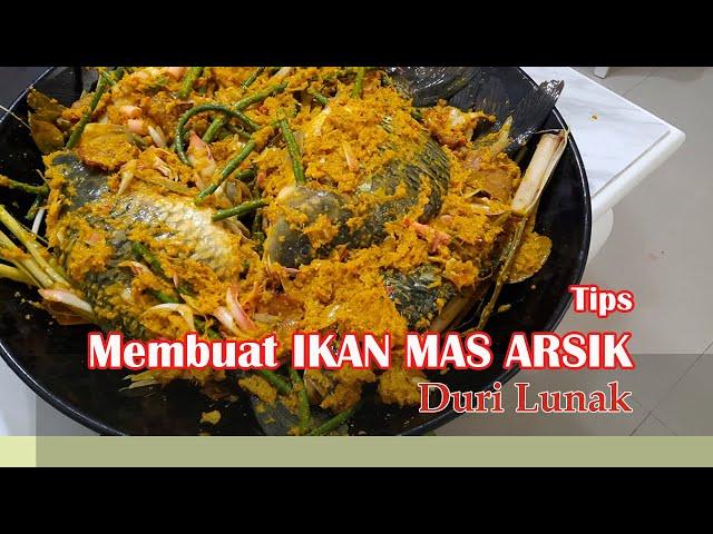 RESEP DAN CARA MEMBUAT IKAN MAS ARSIK DURI LUNAK KHAS BATAK I Bersama Mama Peter