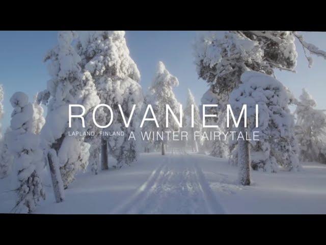 Winter & Christmas: Santa Claus hometown Rovaniemi Lapland Finland video for families Arctic Circle