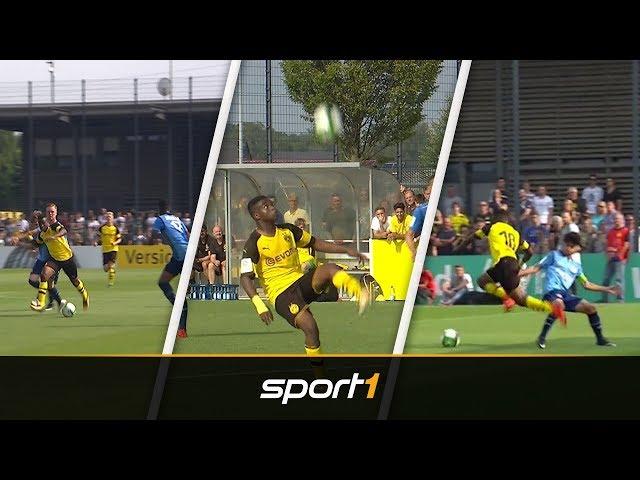 Wunderkind Moukoko: Seine große Show im U17-Halbfinale | SPORT1