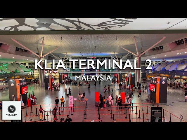 Tour at One of the Best Airports in Southeast Asia! Kuala Lumpur Int'l Airport Terminal 2 | KLIA 2