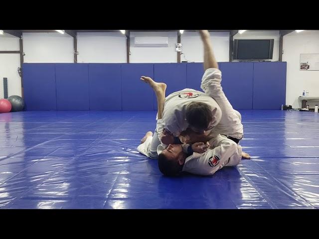 Guard - Arm Bar Stack to Back Take