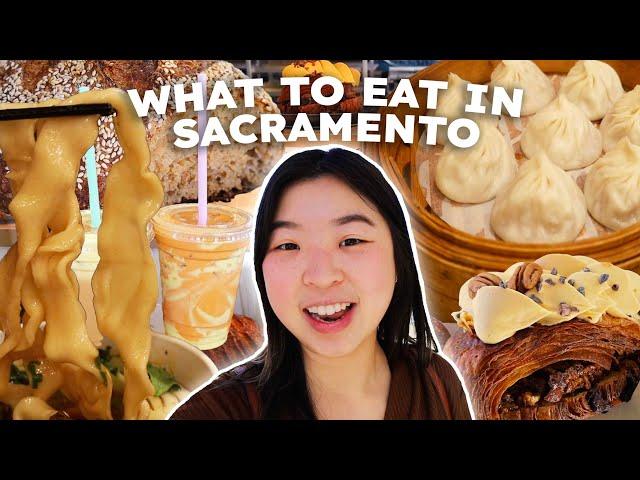 What to Eat in Sacramento | Sacramento Food Tour Feat Dumplings, Croissants, Viet Coffee & MUCH MORE