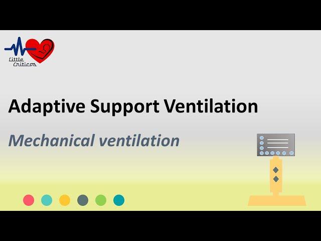 Adaptive Support Ventilation | ASV Mode | Mechanical Ventilation