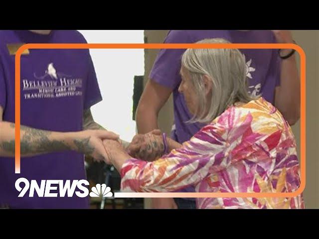 Seniors at Aurora assisted living facility get lesson in break dancing