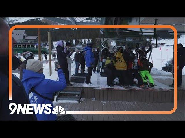 Popular Colorado ski area opens for the season