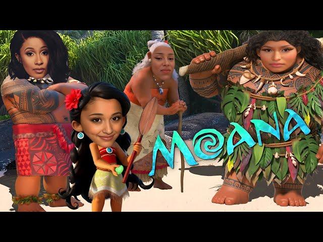 Celebrities in Moana - PART 1