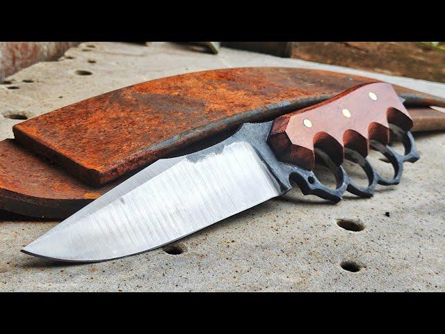 Knife Making - Making a Trench Knife