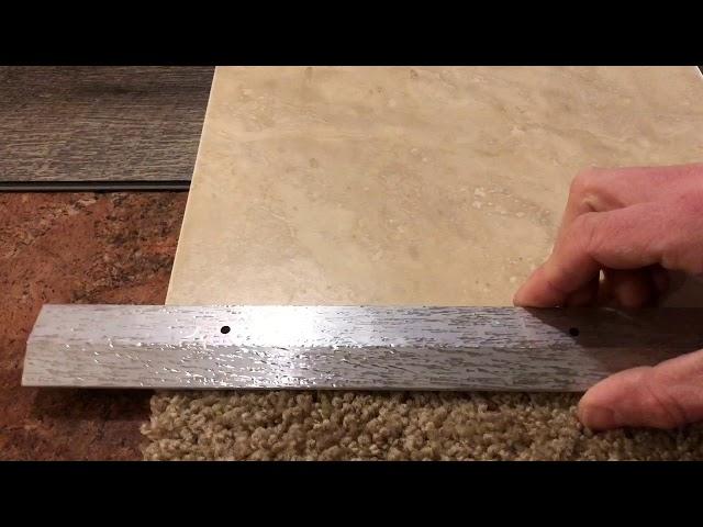 Carpet transitions: most common and how they are used