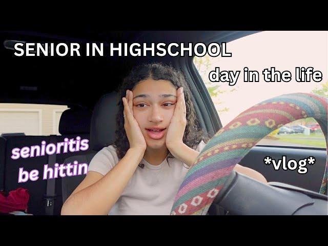 realistic senior in high school day in the life *vlog*