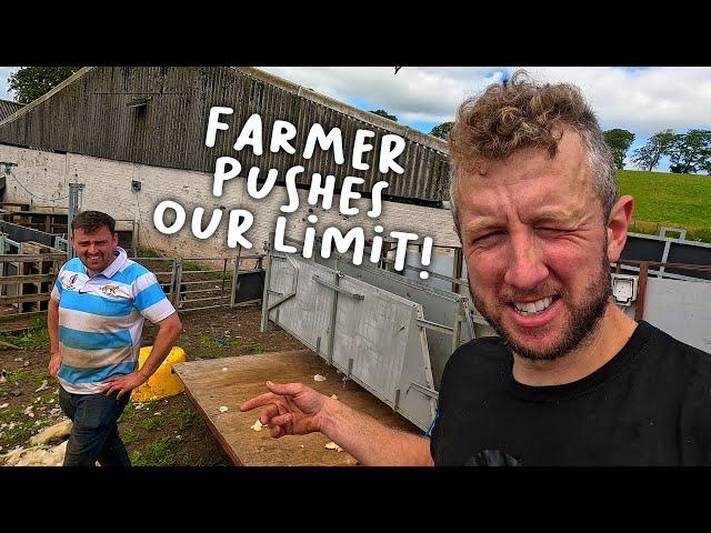 Shearing for 5 hours straight 