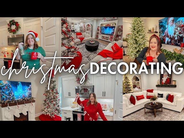 NO TALKING | 1.5 HR CHRISTMAS MUSIC PLAYLIST | DECORATING FOR CHRISTMAS | CHRISTMAS DECORATING 2024