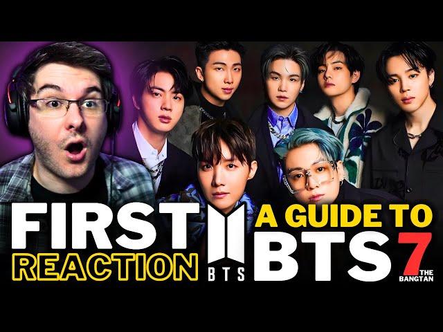 NON K-POP FAN REACTS TO 'A Guide to BTS Members: The Bangtan 7' For The FIRST TIME! | BTS REACTION