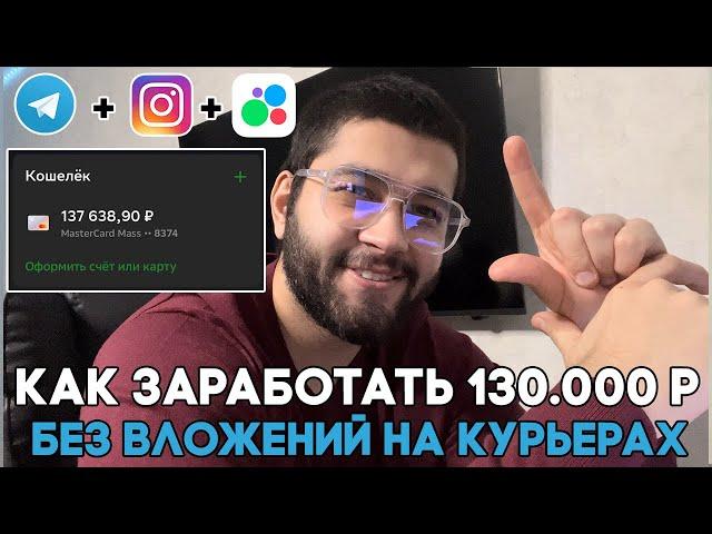 130.000 на курьерах без вложений. Как легко получить 10.000 за человека. Арбитраж трафика 2024.