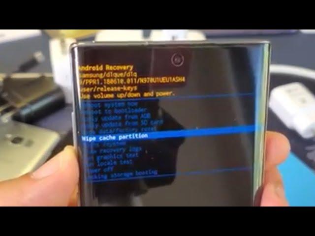 Galaxy Note 10 / 10+ : How to Wipe Cache Partition