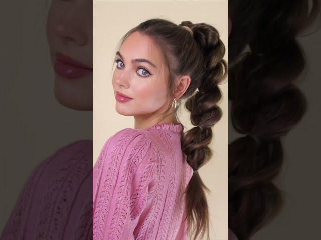 How to: VIRAL Faux Braided Ponytail 