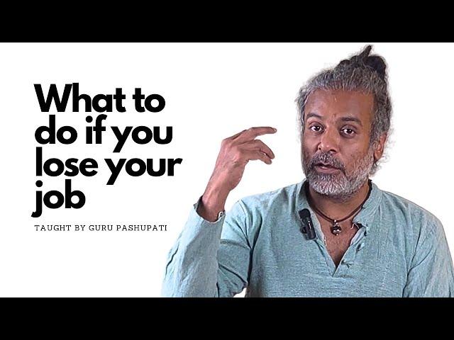 What to do if you lose your job?