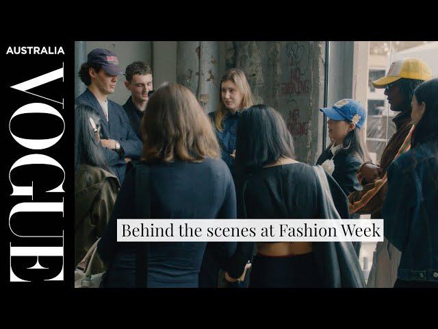 What Fashion Week is really like: behind the scenes with Vogue Australia