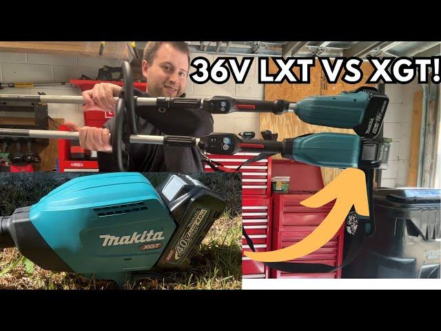 Makita's New XGT String Trimmer is a Winner! | XRU15 36v VS GRU01 XGT 40V Review