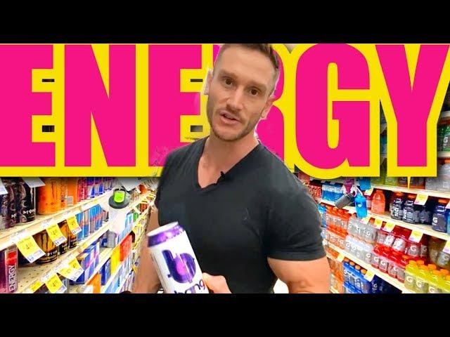 Energy Drink Haul! How to Choose a Healthy Energy Drink at the Grocery Store