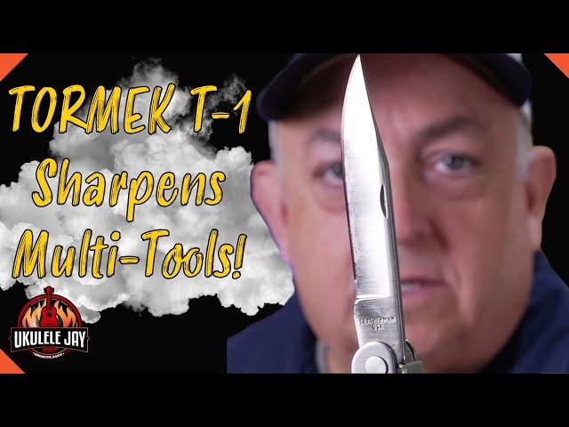 Get Your Knives Razor Sharp With The Tormek T-1 Multi-tool Sharpener!