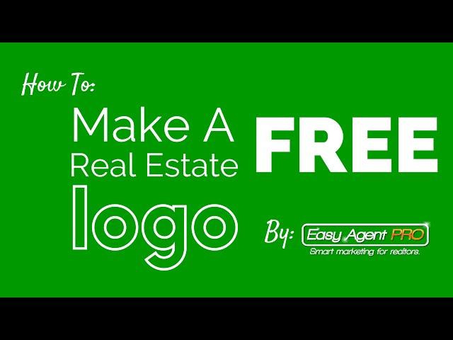 How To Create Your Real Estate Logo For Free