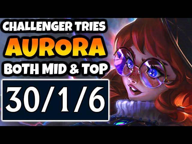 I dropped 30 Kills on Aurora. Challenger tries Aurora Mid & Top.