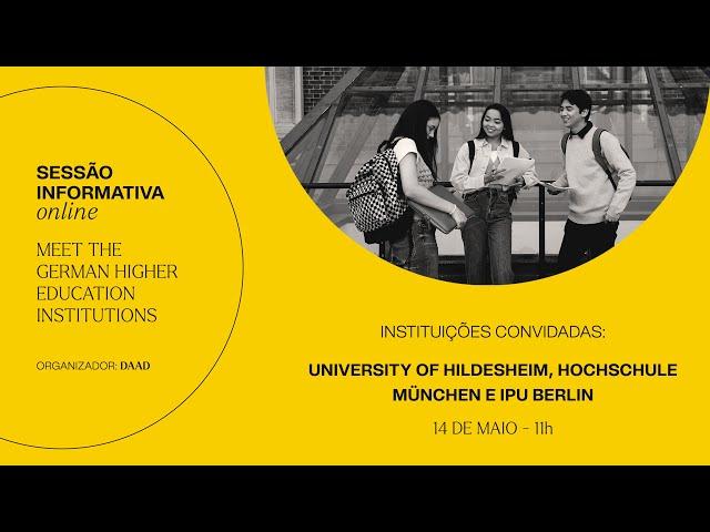 Meet the University of Hildesheim, Hochschule München and IPU Berlin